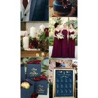 Which main two colors do you prefer for a wedding? - 1