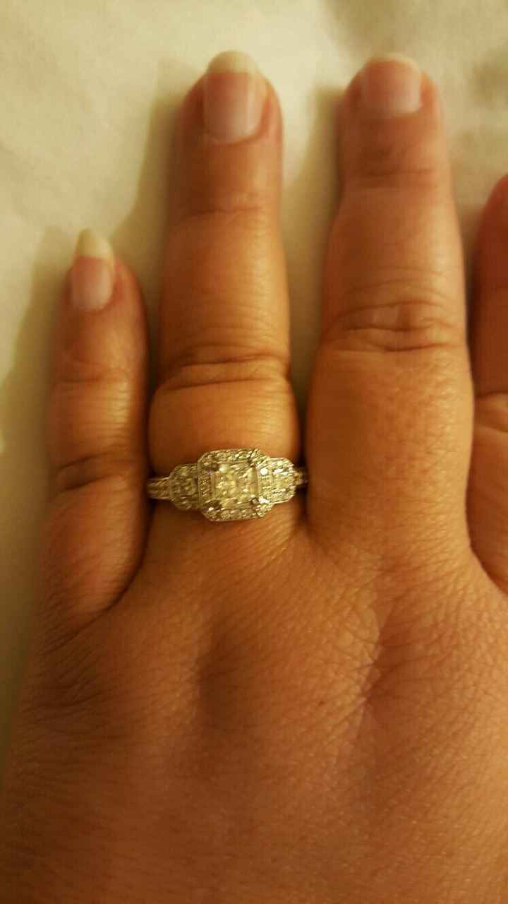 Wedding ring band vs engagement ring?