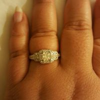 Wedding ring band vs engagement ring?