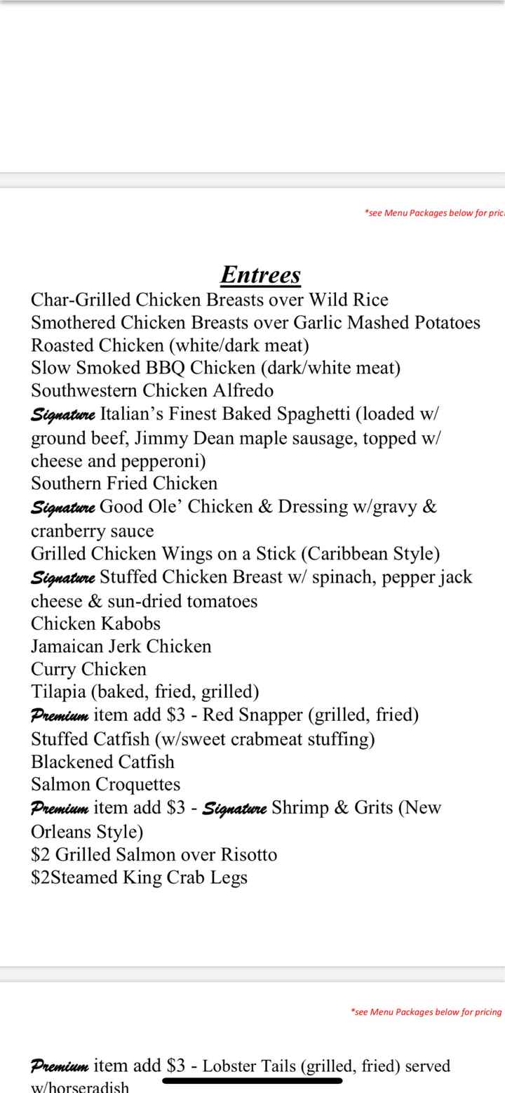 Help with Reception Food - 1