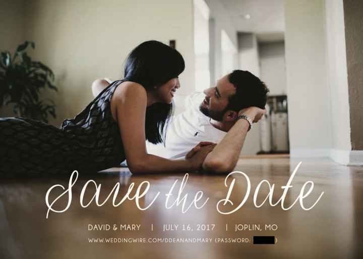 Save the dates