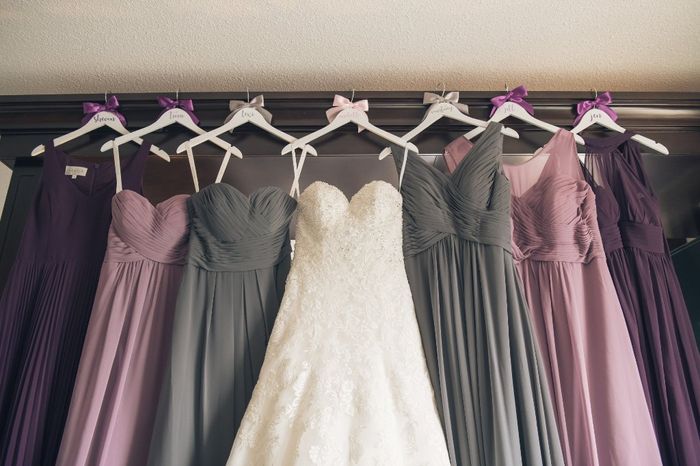 Dress hanging picture 