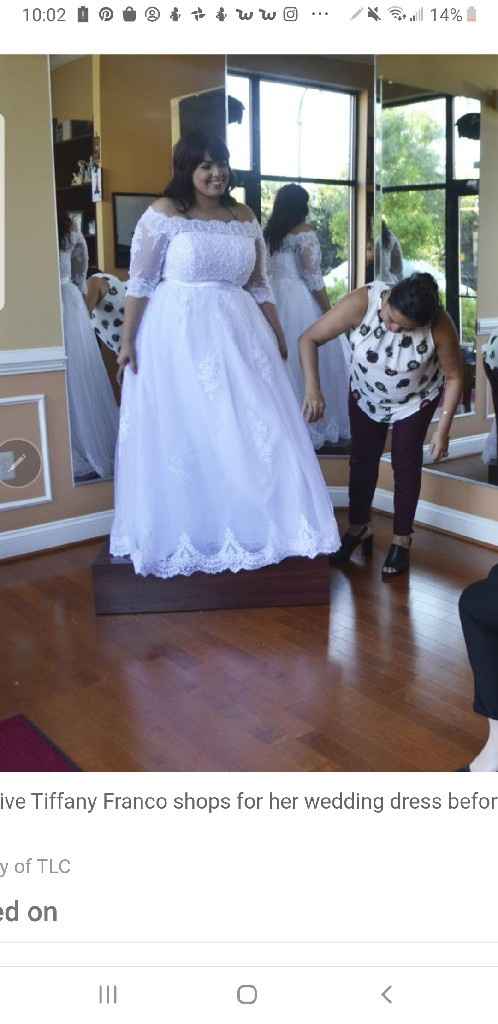 I'm trying to find this exact dress. It's my dream dress but dont know the designer! - 1