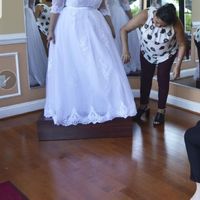 I'm trying to find this exact dress. It's my dream dress but dont know the designer! - 1