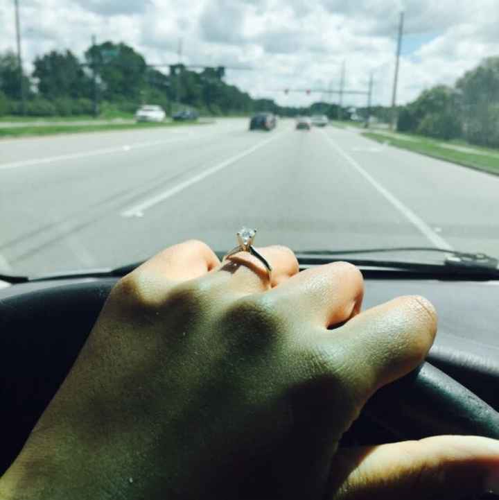 Let's see those beautiful rings lady's!