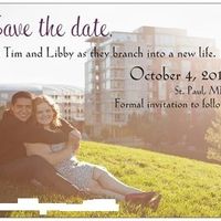 DIY SAVE THE DATES/ PLEASE POST PICS