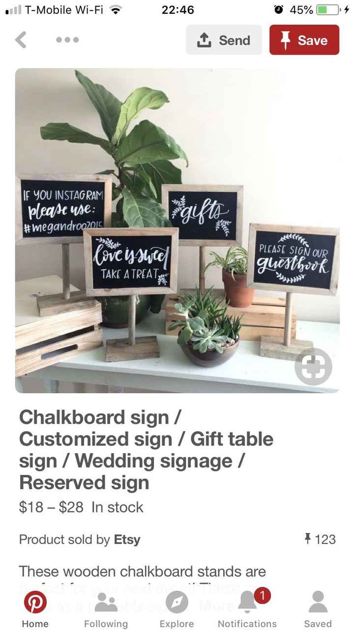 Dessert Bar Sign ideas? - 1