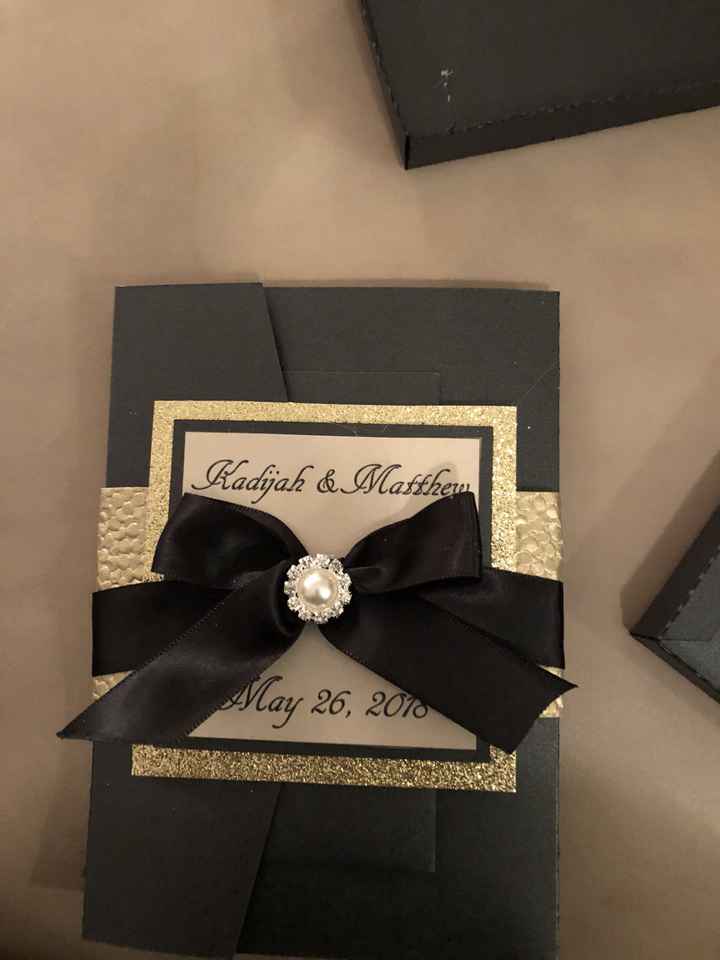 Wedding invites are finally out - 3