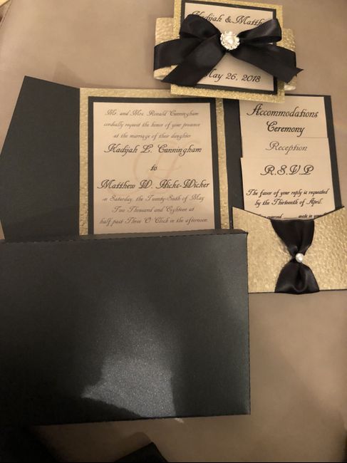 Wedding invites are finally out - 4