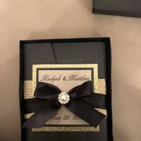 Wedding invites are finally out - 2