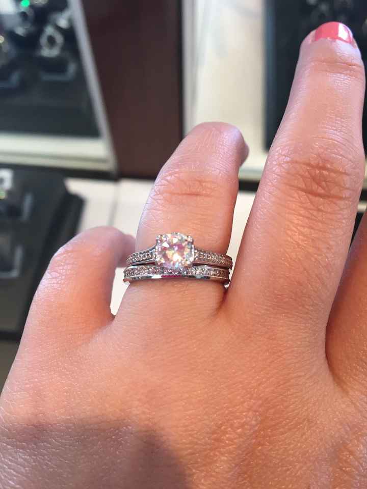 We bought our wedding bands!