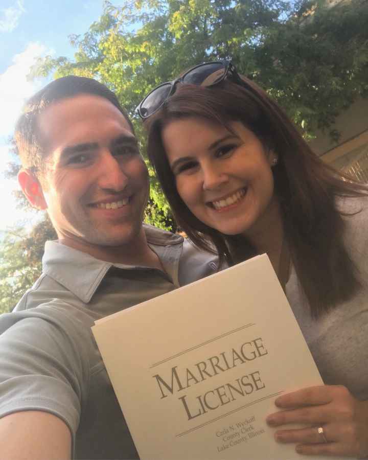 Marriage license done!