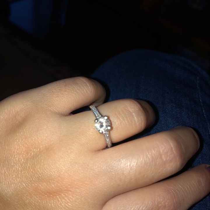 New engagement ring- show me your rings!