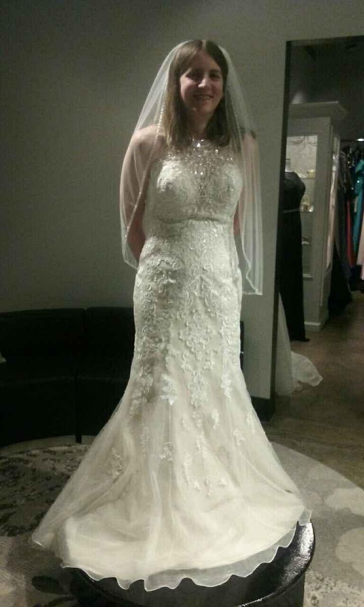 I said yes to the dress!