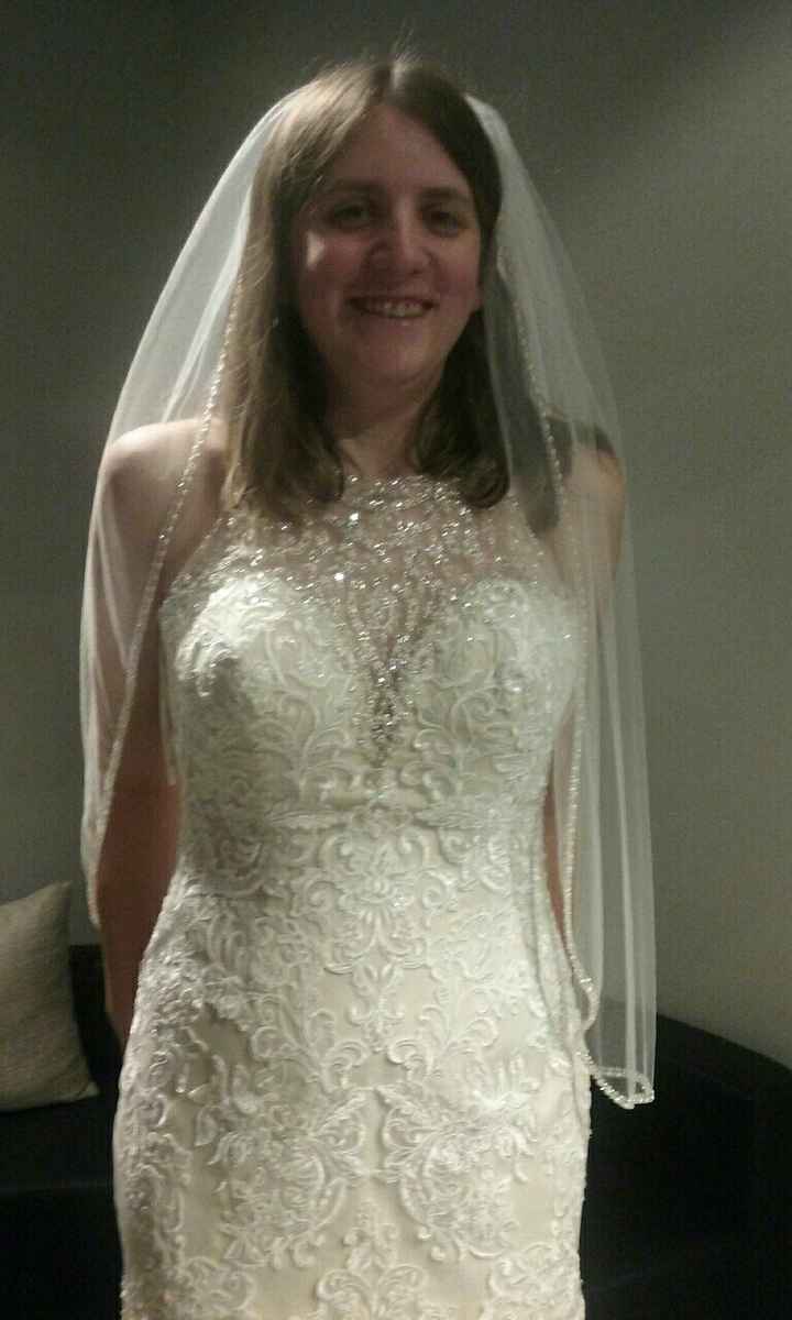 I said yes to the dress!