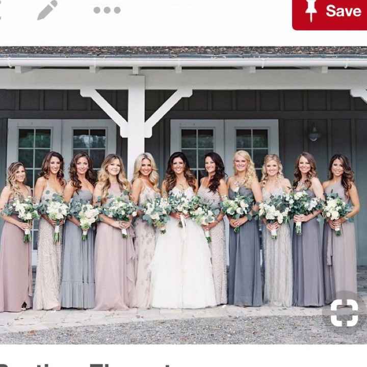 Bridesmaids dresses