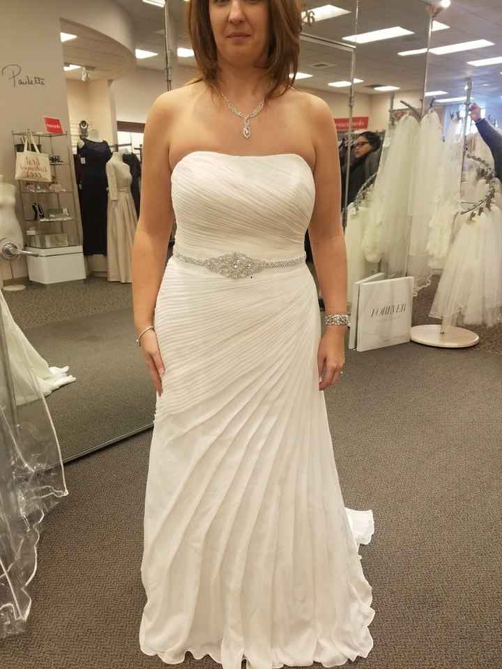 I said yes to the dress!