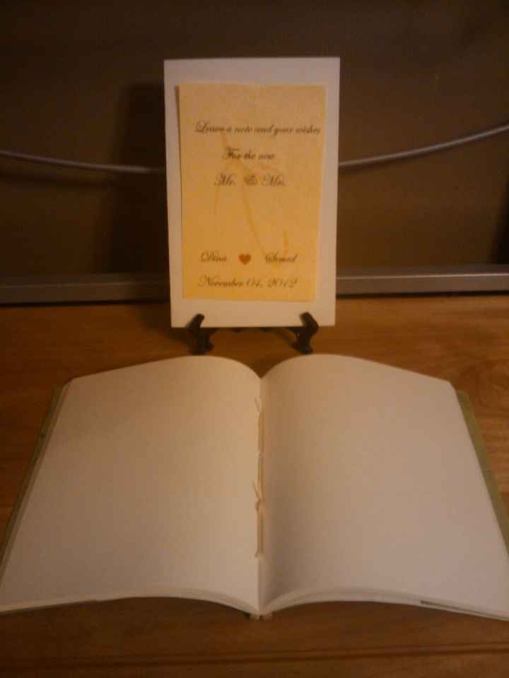 My guestbook sign.What do you think? (Picture)