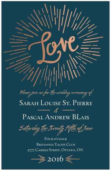 Show me your RSVP Cards