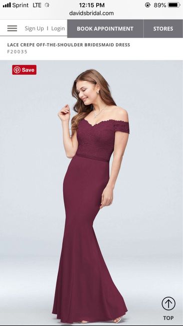 What will your ladies wear? 2
