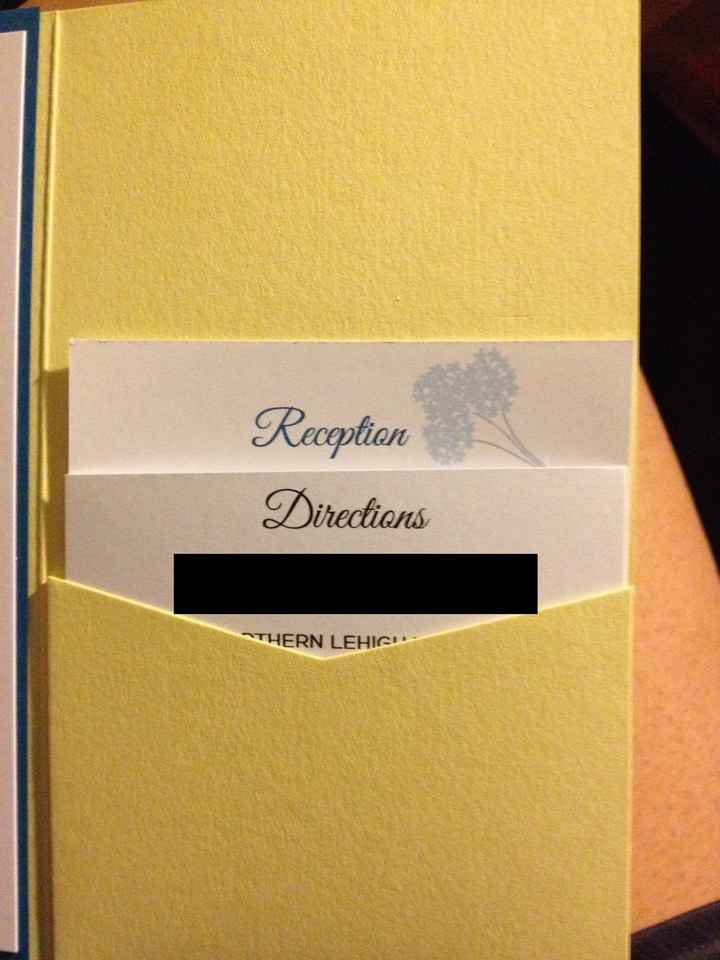 Finished my DIY wedding invitation.  Yay or nay?