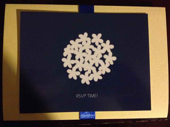 Finished my DIY wedding invitation.  Yay or nay?