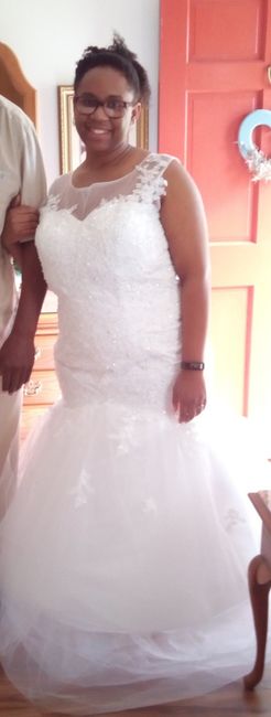 Buying wedding dress online...