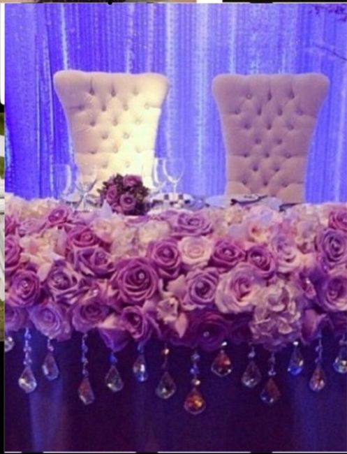 Sweetheart table decor? - 1