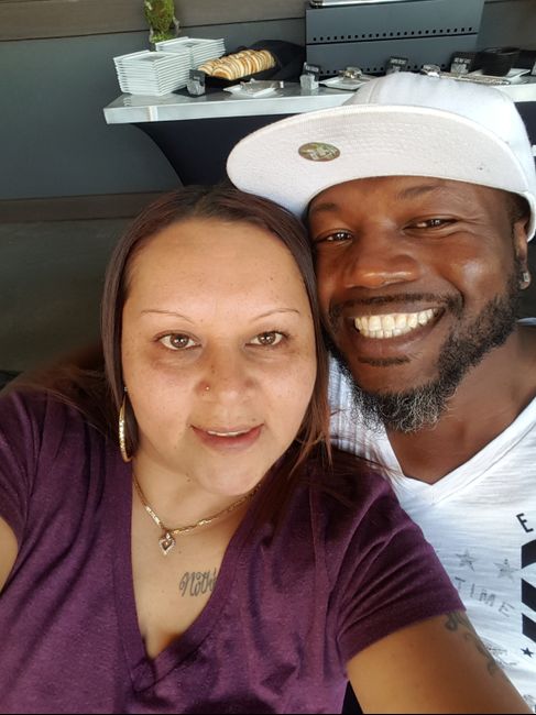 Post your first selfie as a couple! - 1