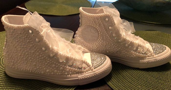 Bling converse sneakers 7