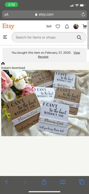 Bridal proposals are done! 2