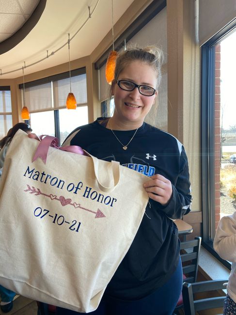 Maid of Honor proposal during Covid? 1