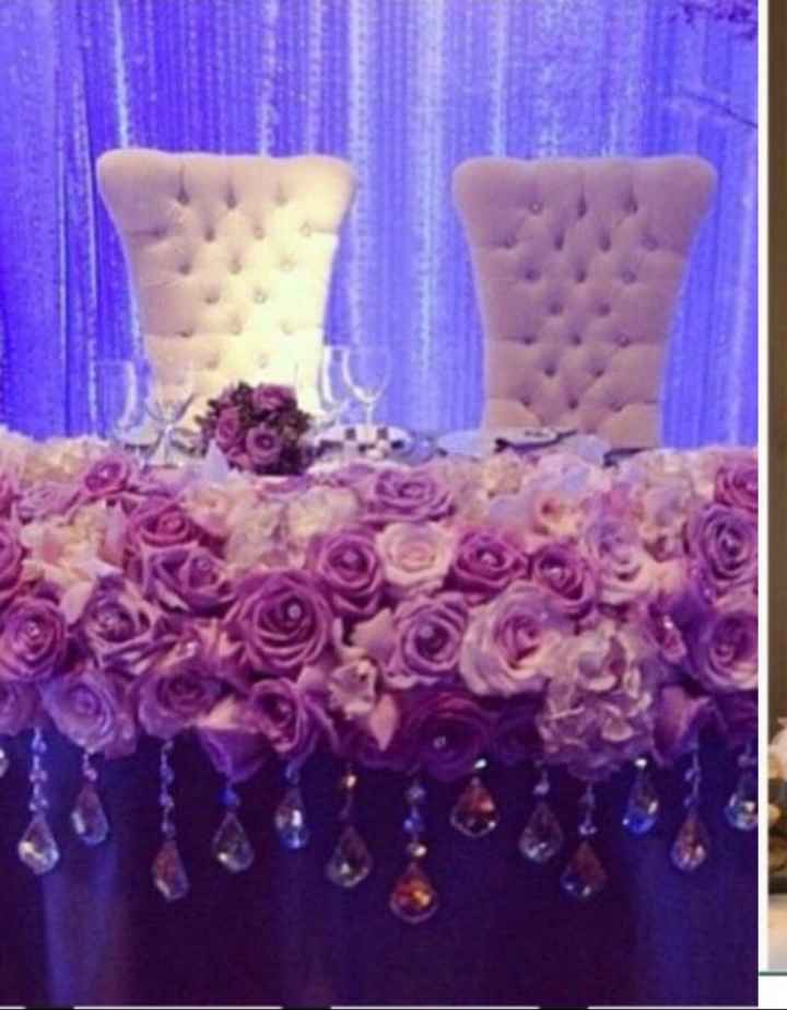 Sweetheart table - 1