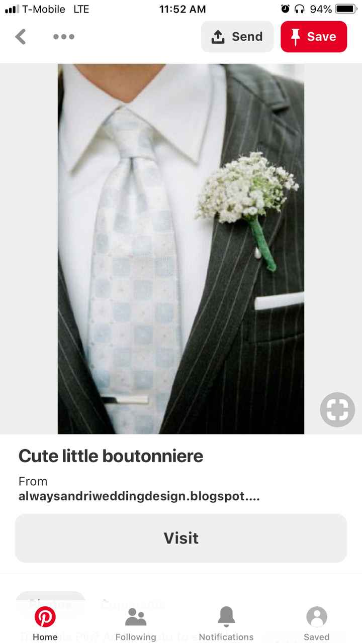 Flowers/boutonniere - 1
