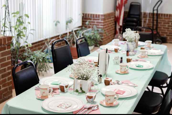 My tea party shower! - 1