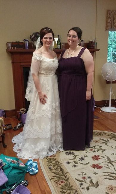 Back from Being a Bridesmaid with Lots of Pics!