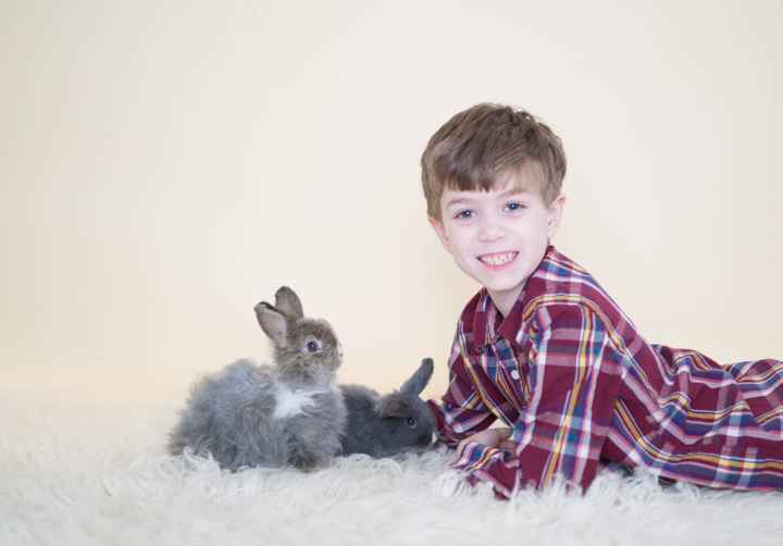 NWR - My boys with bunnies!!!