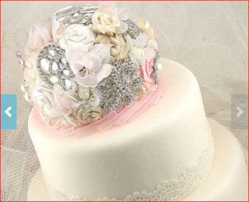 Check out my new DIY brooch cake topper! *PICS*