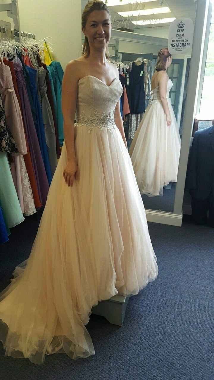 Please show me pictures of your a-line/off-shoulder wedding dresses. I'm a pear shape and struggling