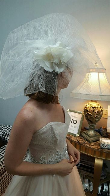 My dress & headpiece!!!