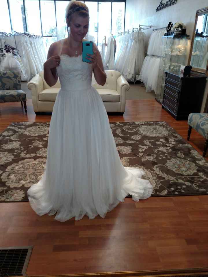 Should I alter the length of my dress? (pic)