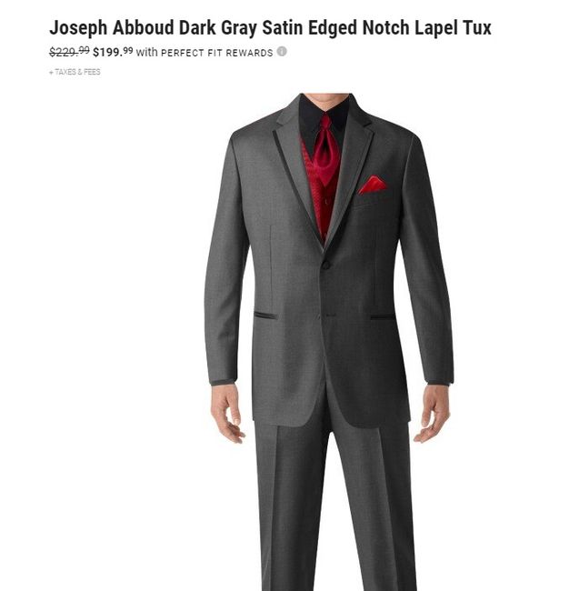 Men's tux rental or custom made 1