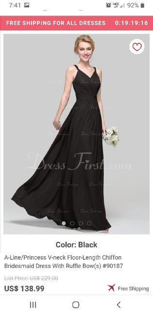 Bridesmaid dress- does this look like wedding dress? 4