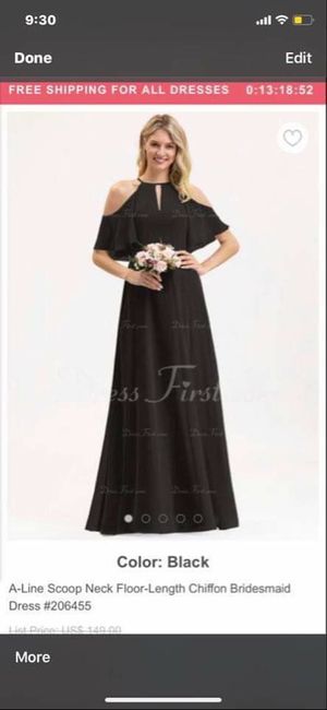 Bridesmaid dress- does this look like wedding dress? 5