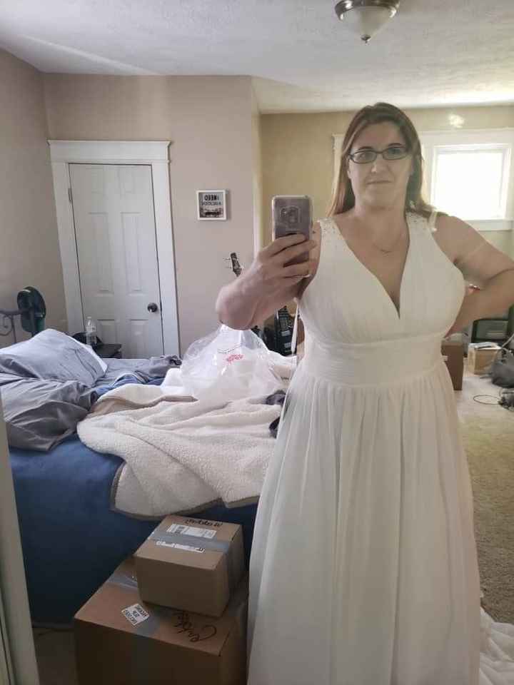 i bought a new wedding dress!! - 1