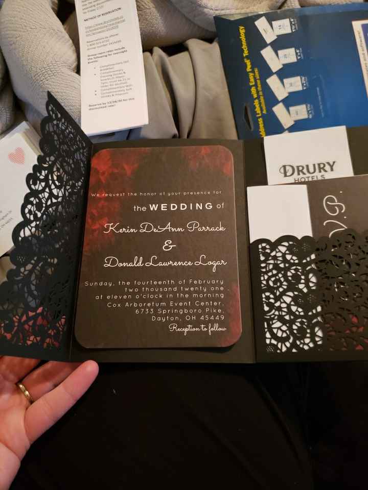 Help ordering invitations - 1