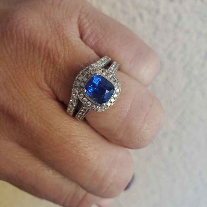 Sapphires as wedding rings! - 1