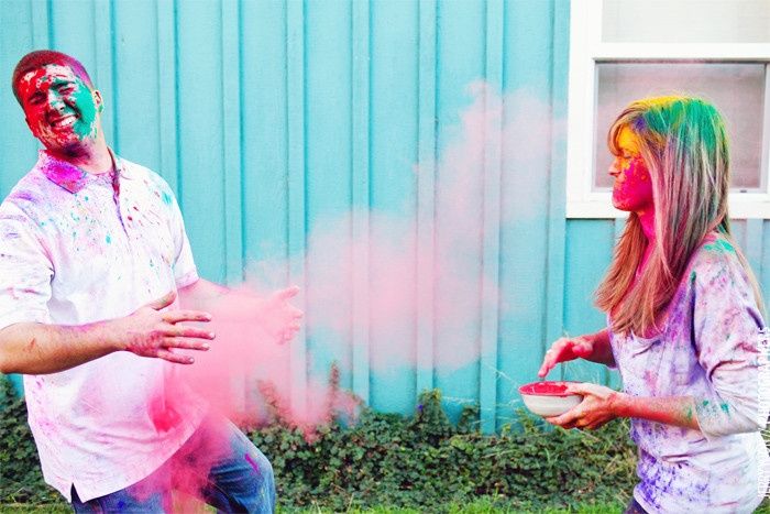 Engagement photos ideas for not-so-traditional theme?
