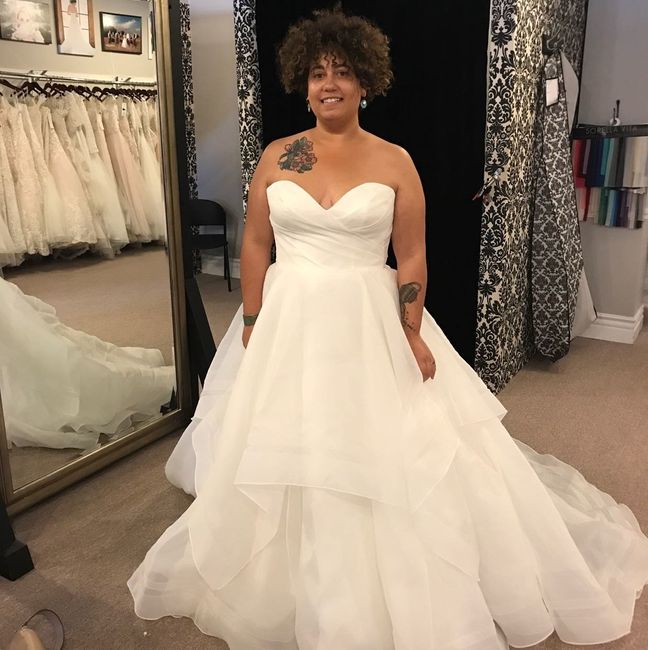 Let's see your wedding dresses.