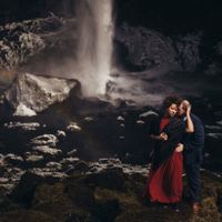 What season did you take engagement pics?